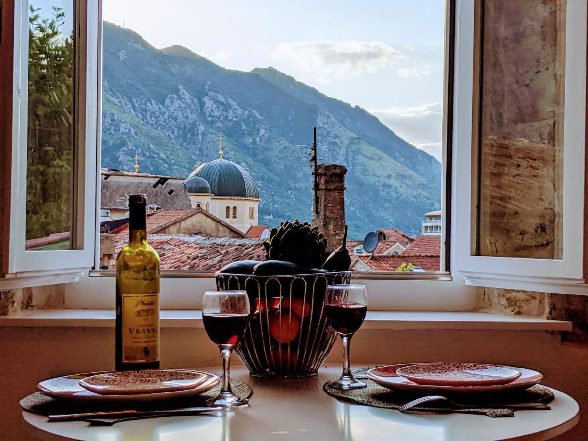 Romantic Rooftop View Hideaway- Old Town Nr 404 Kotor Bagian luar foto